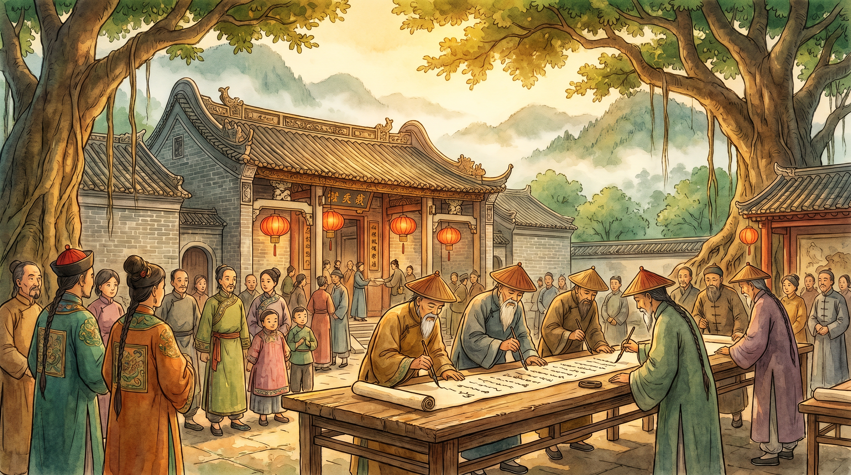 衆孚堂誕生，八姓聯盟